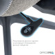 OfficePro Wave OC599-B-DG-DG Black/Dark Gray