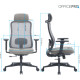 OfficePro Wave OC599-B-DG-DG Black/Dark Gray