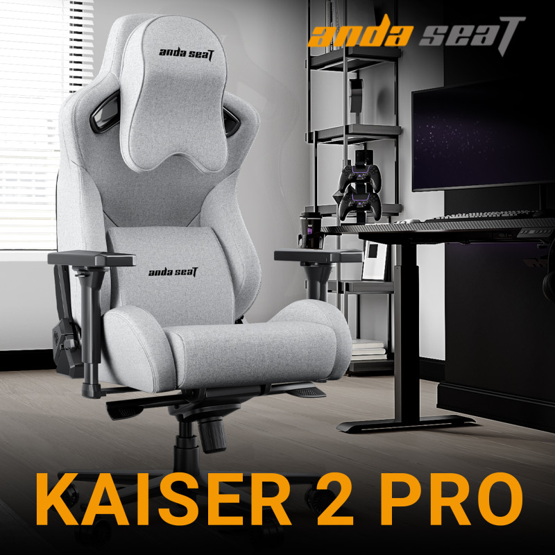 Крісло Anda Seat Kaiser Frontier XL Grey (AD12YXL-17-GF-G02)