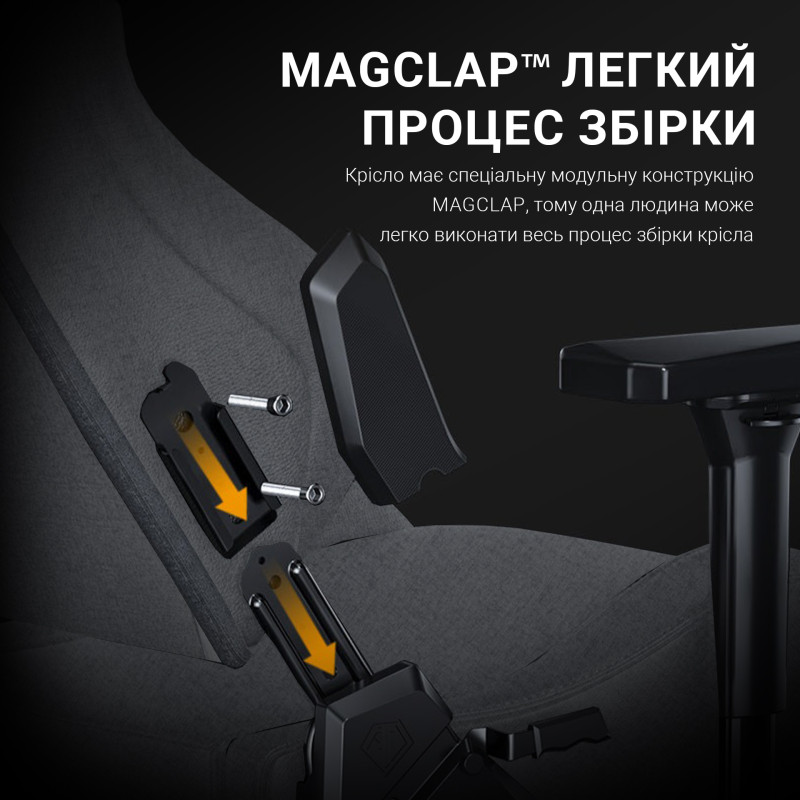 Крісло Anda Seat Kaiser Frontier XL Grey (AD12YXL-17-GF-G02)