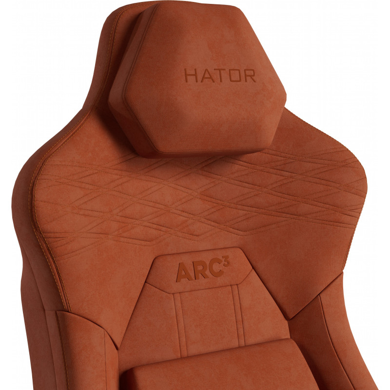 Крісло HATOR Arc 3 XL Velour Orange (HTC3449XL)