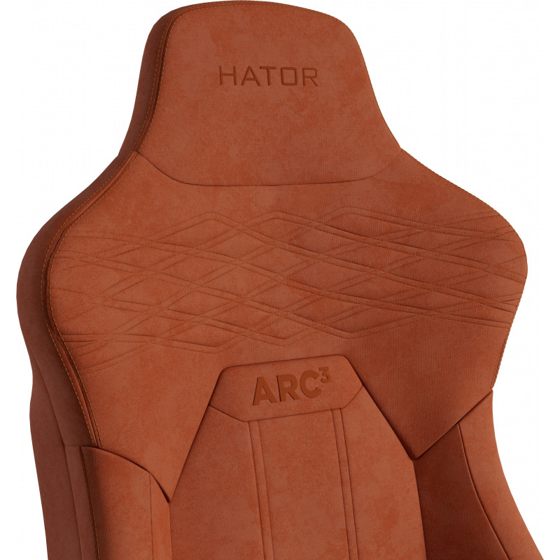 Крісло HATOR Arc 3 XL Velour Orange (HTC3449XL)