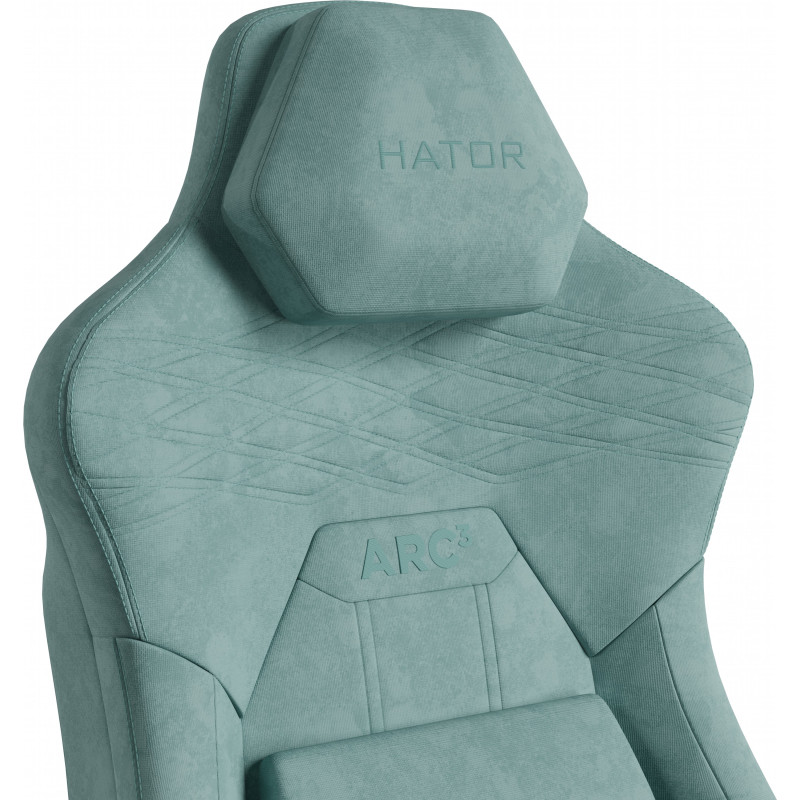 Крісло HATOR Arc 3 XL Velour Turquoise (HTC3443XL)