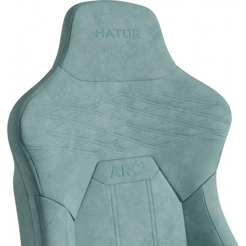 Крісло HATOR Arc 3 XL Velour Turquoise (HTC3443XL)