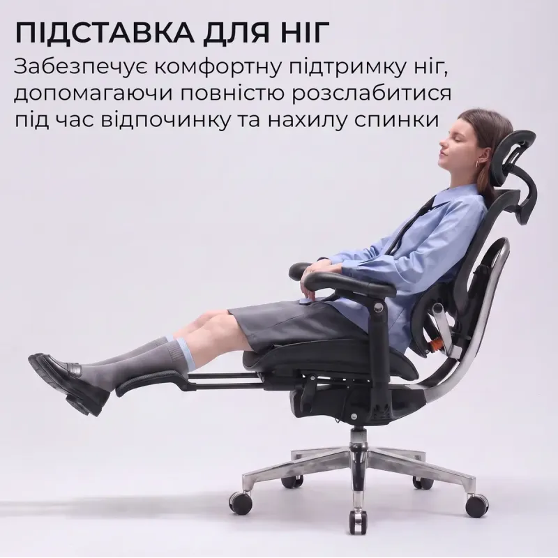 Кресло Sihoo C500 V2 Black (C500-V2-B101-JT)