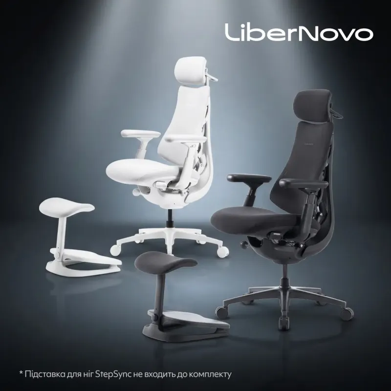 Кресло LiberNovo Omni Pro Graphite 48 см (CP-GW-0000078-00-05)