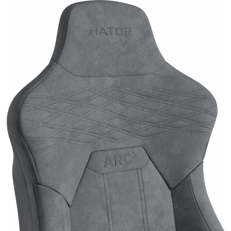 Крісло HATOR Arc 3 XL Velour Grey (HTC3446XL)