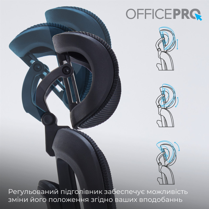 Крісло OfficePro Skyline OC680B Black