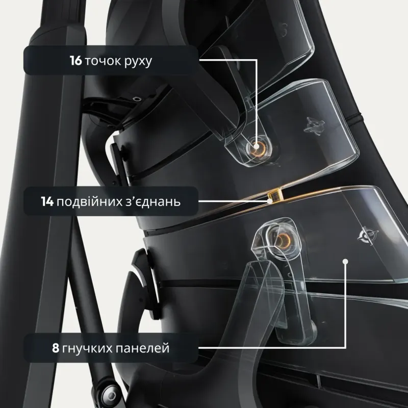 Кресло LiberNovo Omni Gen Glacier 48 см (CP-GW-1000088-00-04)