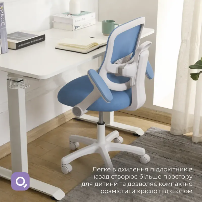 Кресло Qlab Kids Edition KC327BL Grey Blue