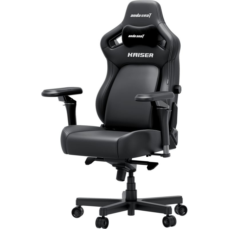 Кресло Anda Seat Kaiser 4 V2 XL Black PVC (AD12YDDC-XLL-20-B-PV/C-03)