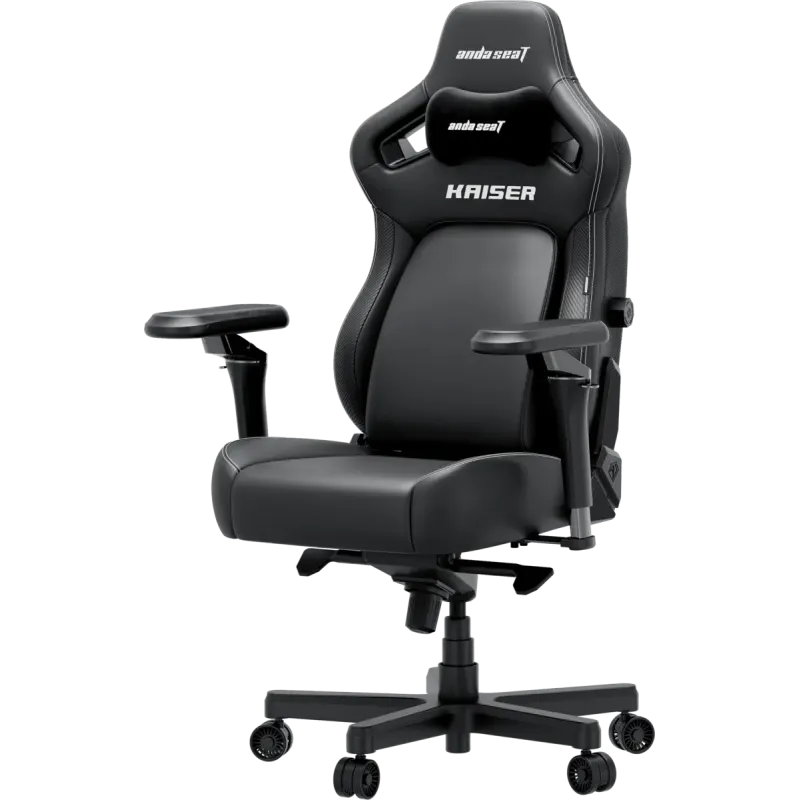 Крісло Anda Seat Kaiser 4 V2 XL Black PVC (AD12YDDC-XLL-20-B-PV/C-03)