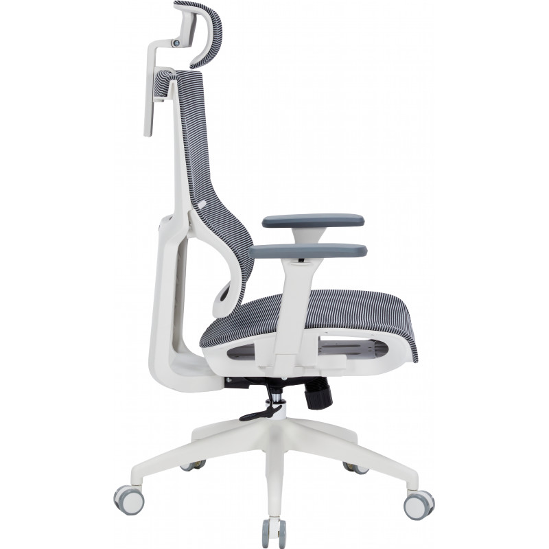 OfficePro Elegant OC660-W-DG-DG White/Dark Gray