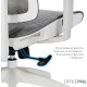 OfficePro Elegant OC660-W-DG-DG White/Dark Gray