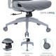 OfficePro Elegant OC660-W-DG-DG White/Dark Gray