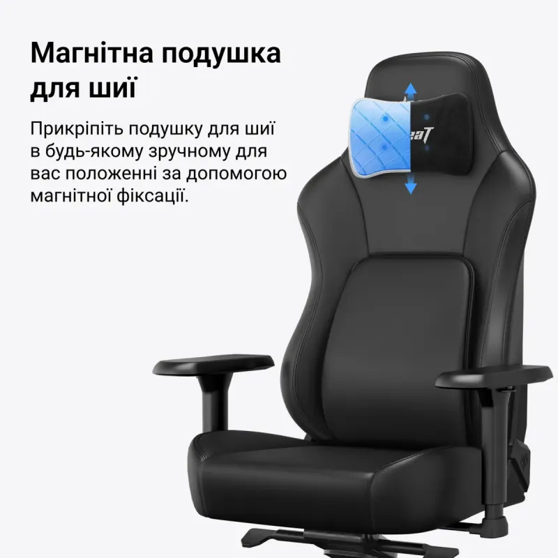 Крісло Anda Seat Phantom 4 Pro L Fabric Gray (AD18YSDC-72-GF-G02)
