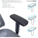 OfficePro Elegant OC660-B-DG-DG Black/Dark Gray