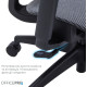 OfficePro Elegant OC660-B-DG-DG Black/Dark Gray