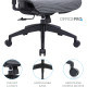 OfficePro Elegant OC660-B-DG-DG Black/Dark Gray