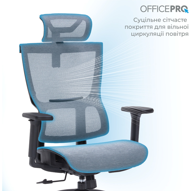 OfficePro Elegant OC660-B-DG-DG Black/Dark Gray