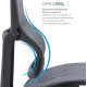 OfficePro Elegant OC660-B-DG-DG Black/Dark Gray