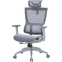 OfficePro Elegant OC660-G-DG-DG Gray/Dark Gray
