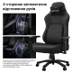Крісло Anda Seat Phantom 4 L Fabric Black (AD18YSD-72-BF-B01)