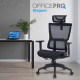 OfficePro Elegant OC660-B-B-B Black