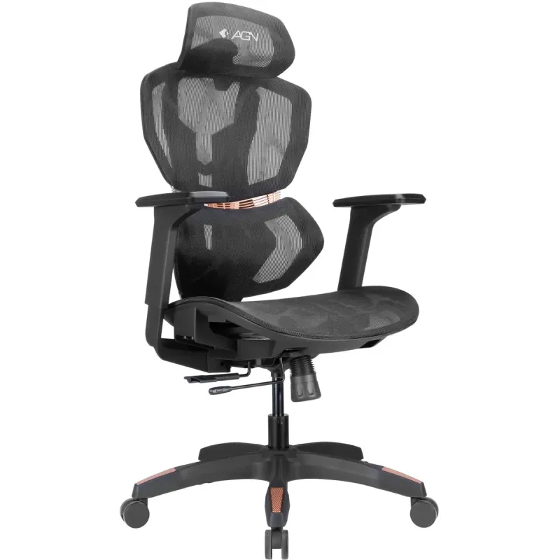 Кресло AGN 09-8 Black/Orange AGN09-8