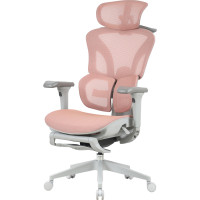 Крісло OfficePro Elite OC950GLP Gray/Light Pink