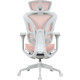 Крісло OfficePro Elite OC950GLP Gray/Light Pink