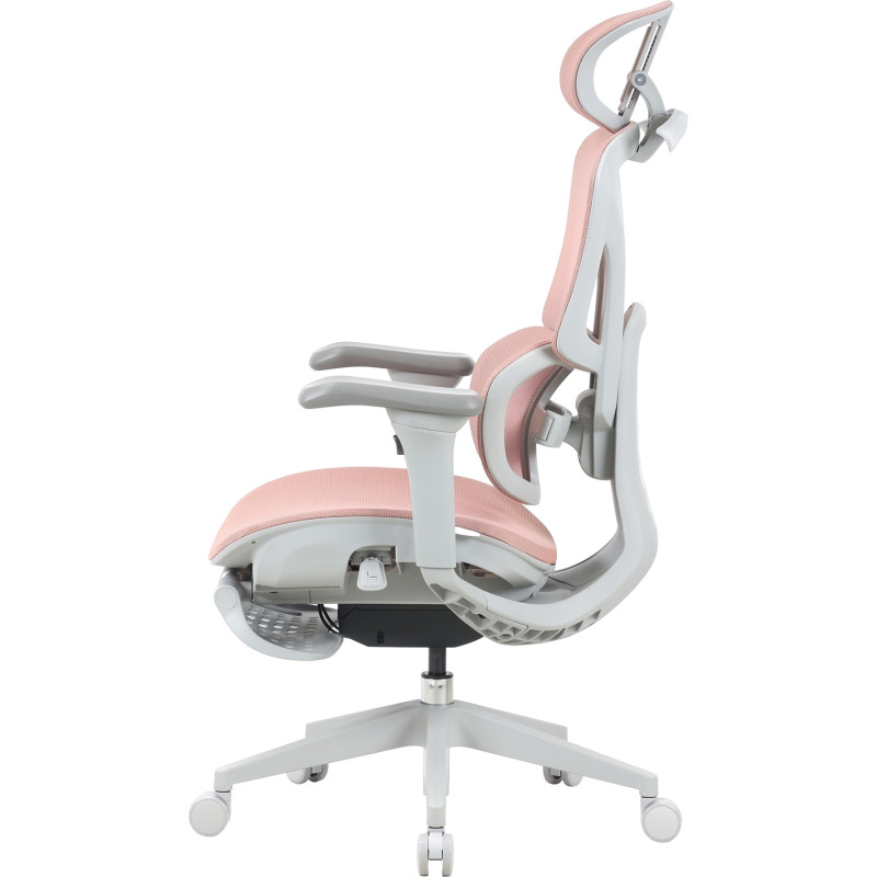 Крісло OfficePro Elite OC950GLP Gray/Light Pink