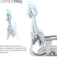 Крісло OfficePro Elite OC950GLB Gray/Light Blue