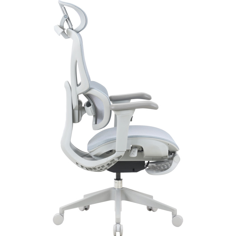Крісло OfficePro Elite OC950GLB Gray/Light Blue