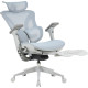 Крісло OfficePro Elite OC950GLB Gray/Light Blue