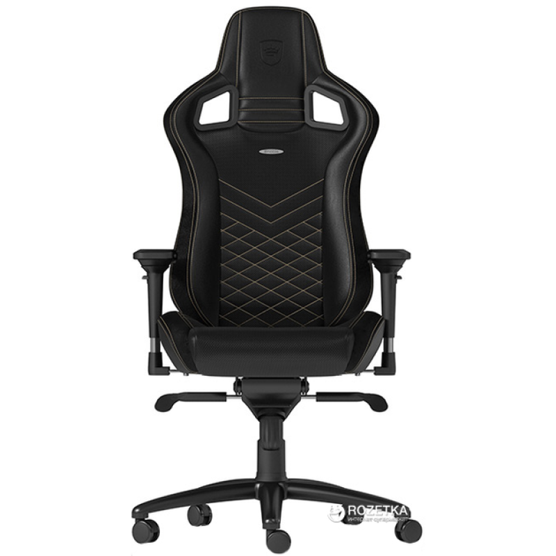 Крісло Noblechairs Epic PU leather black/gold (NBL-PU-GOL-002)