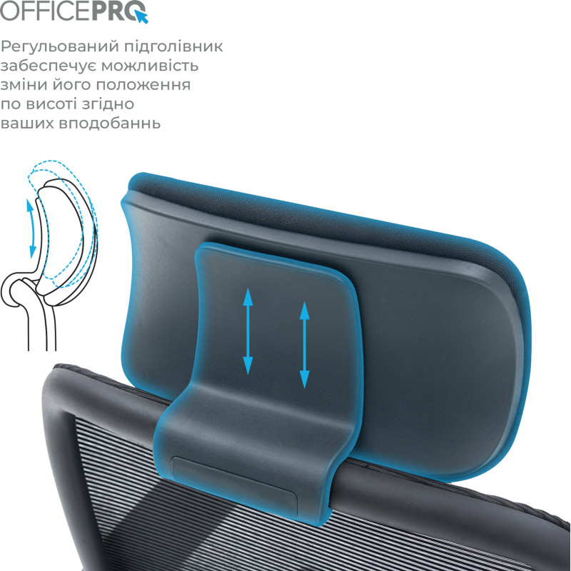 OfficePro Wave OC670-B-B-B Black