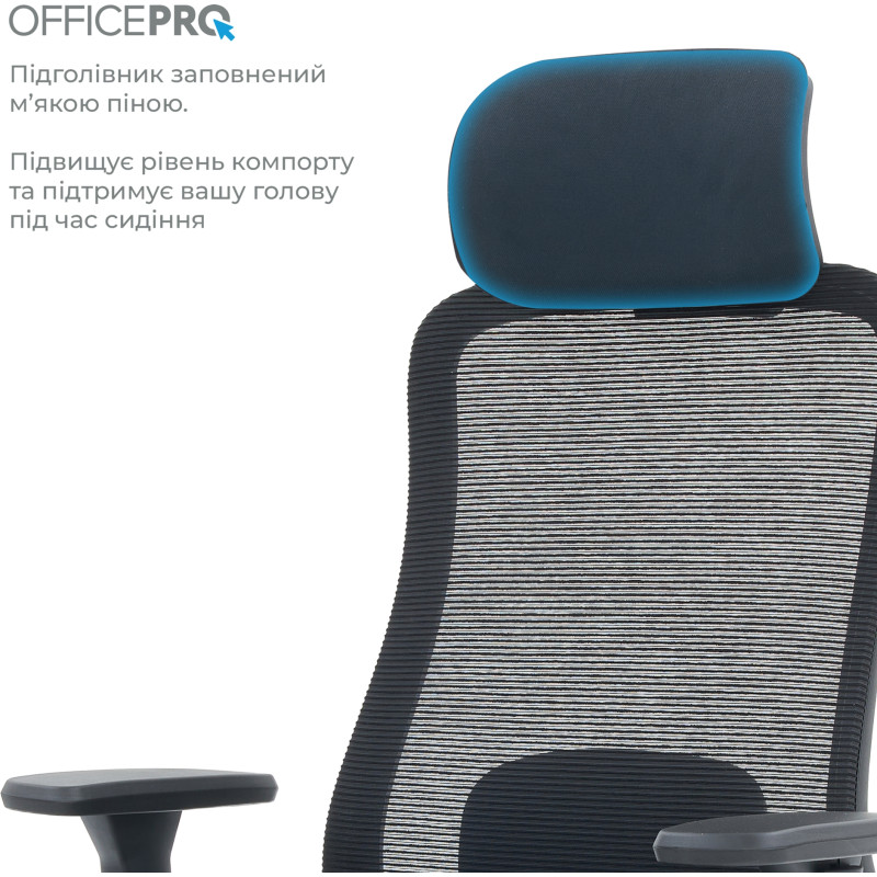 OfficePro Wave OC670-B-B-B Black