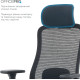 OfficePro Wave OC670-B-B-B Black