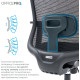 OfficePro Wave OC670-B-B-B Black