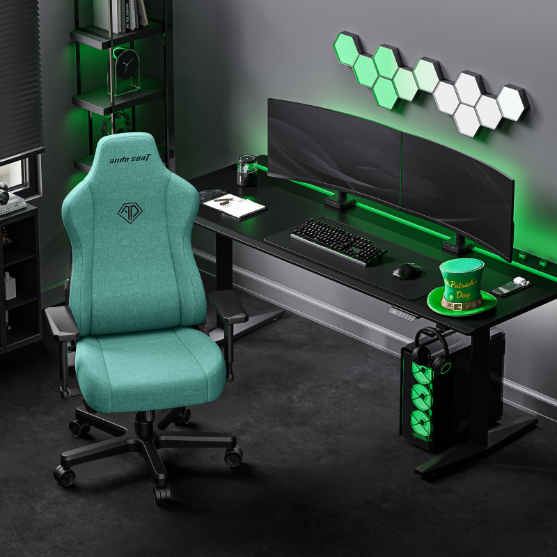 Кресло Anda Seat Kaiser 3E XL Fabric Light Blue (AD23YC-XL-09-E-CF-E01)