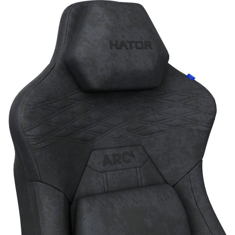 Крісло HATOR Arc 4 XXL Velour Black (HTC4440XXL)