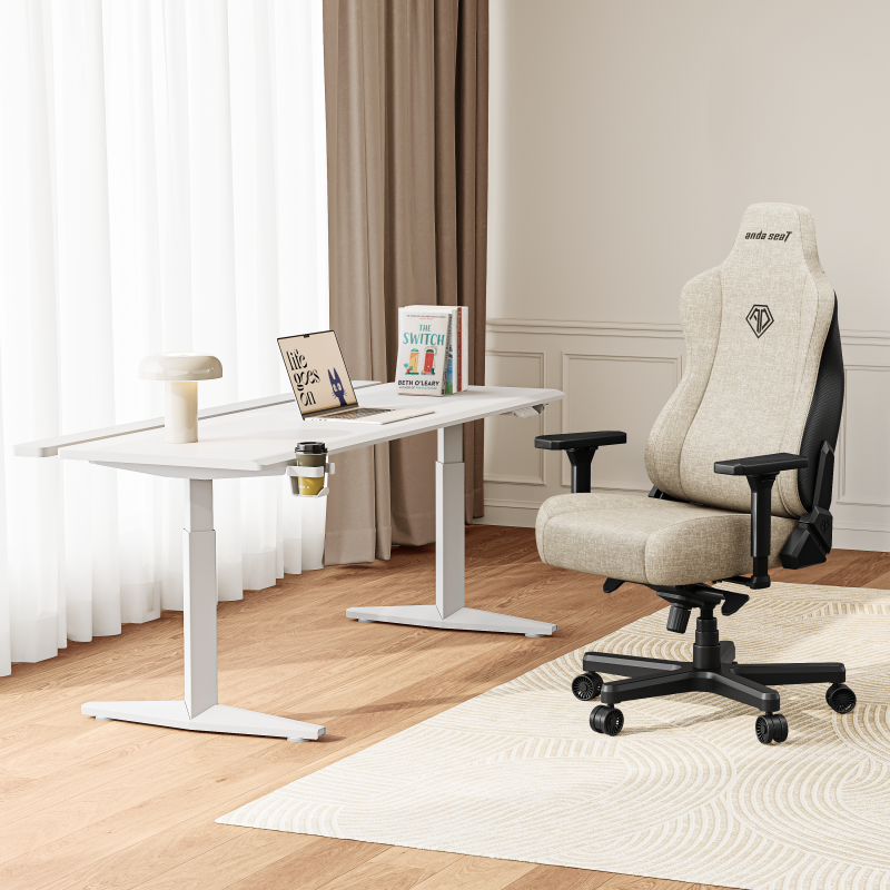 Кресло Anda Seat Kaiser 3E XL Fabric Beige (AD23YC-XL-09-I-CF-I01)
