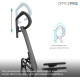 Крісло OfficePro Fusion OC577G Gray