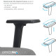 Крісло OfficePro Fusion OC577G Gray