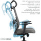 Крісло OfficePro Fusion OC577G Gray