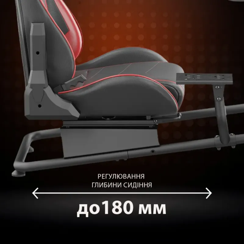 Кресло AGN 03-BS-KP01 Black/Red AGN03-BS-KP01