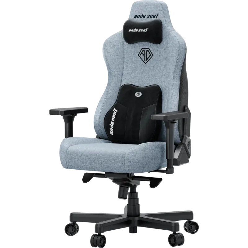 Крісло Anda Seat Kaiser 3E XL Fabric Gray Blue (AD23YC-XL-09-T-CF-T01)