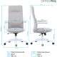 Крісло OfficePro Shift OC545G Gray