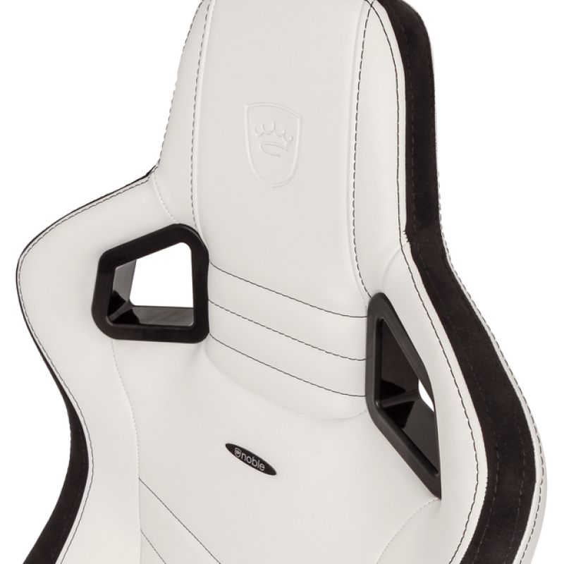 Крісло Noblechairs Epic PU leather white/black (NBL-PU-WHT-001)